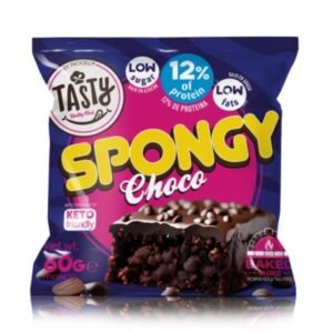 Spongy-Brownie Proteico y Keto